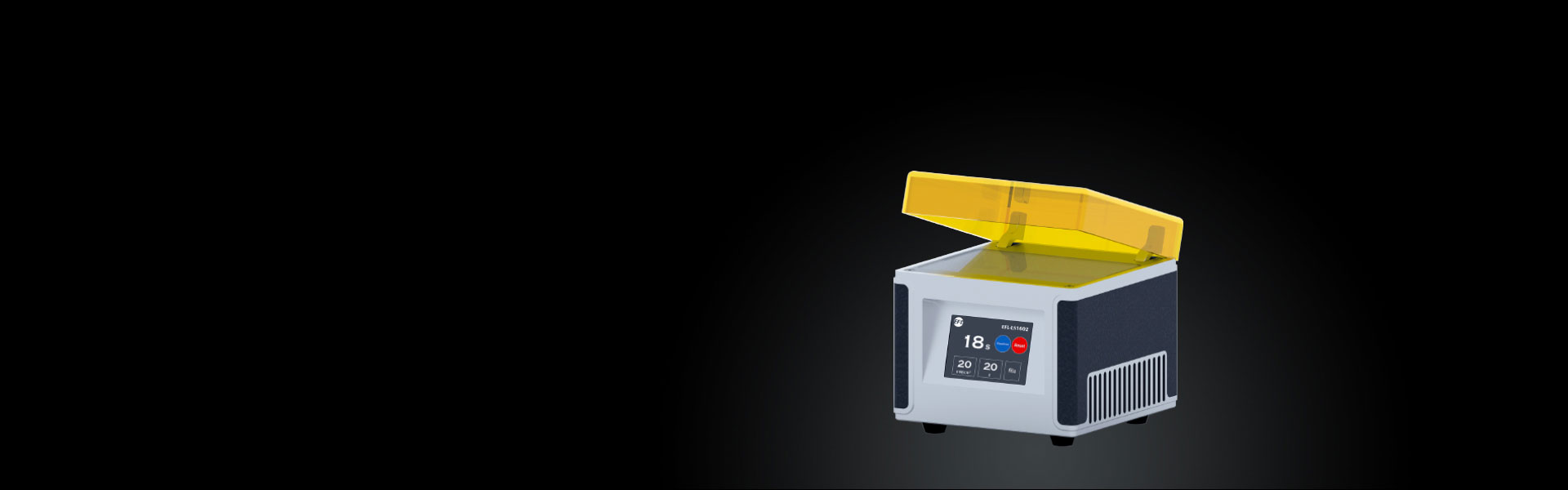 Large-format curing light source